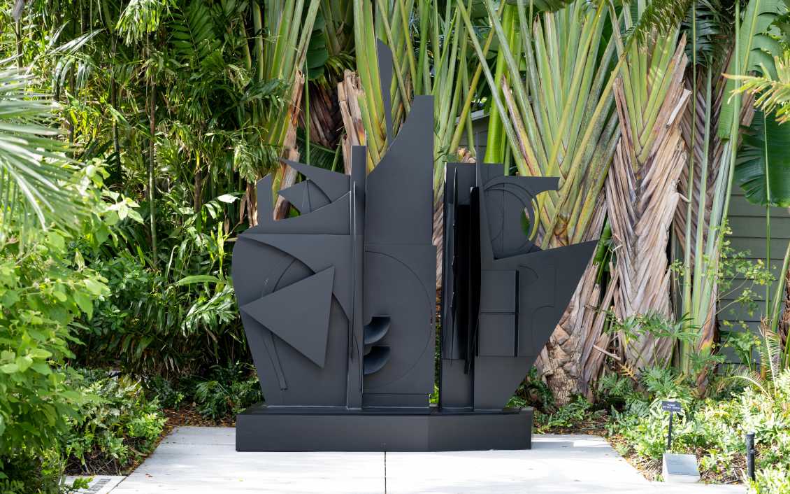 "Night Wall VI," 1976, Welded and painted aluminum